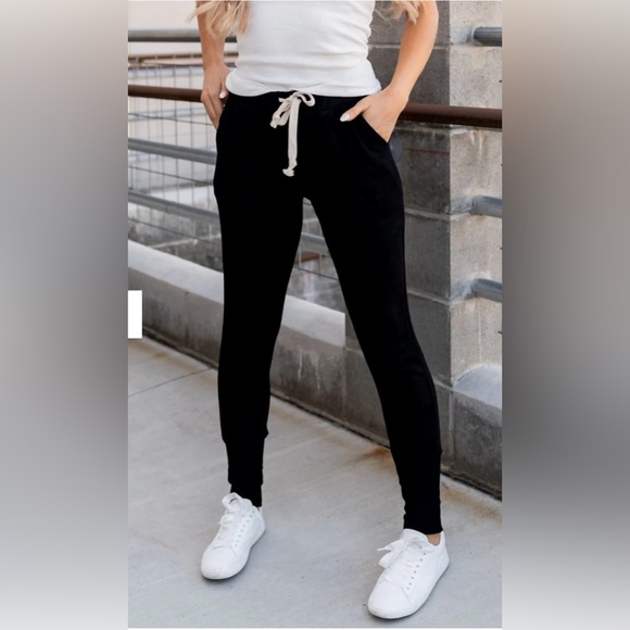 New Ampersand Performance Fleece Joggers In Poppy Seed Sz 3X - Picture 2 of 6